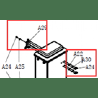 NORDBERG ЗАПЧАСТЬ ОГРАНИЧИТЕЛЬ подъема каретки для N4120B-4T NORDBERG ЗАПЧАСТЬ ОГРАНИЧИТЕЛЬ подъема каретки для N4120B-4T