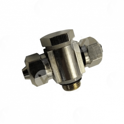 Фитинг двойной (на цилиндр зажима 526U) 6000010 HINGE TEE Ф6 R1/8